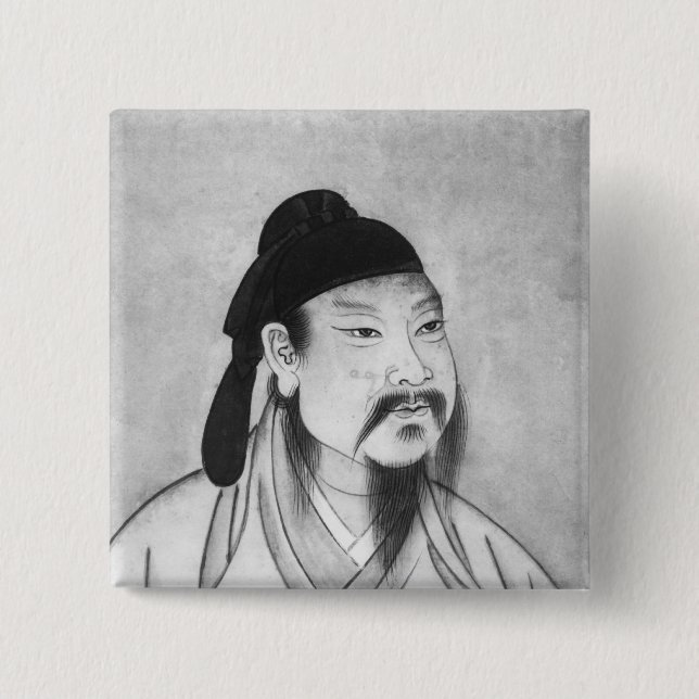 Bóton Quadrado 5.08cm Pe da LY (Frente)