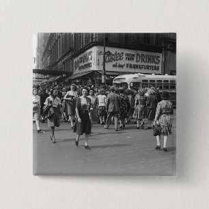 Bóton Quadrado 5.08cm Pedestres 2