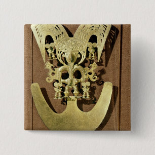 Bóton Quadrado 5.08cm Peitoral, Quimbaya