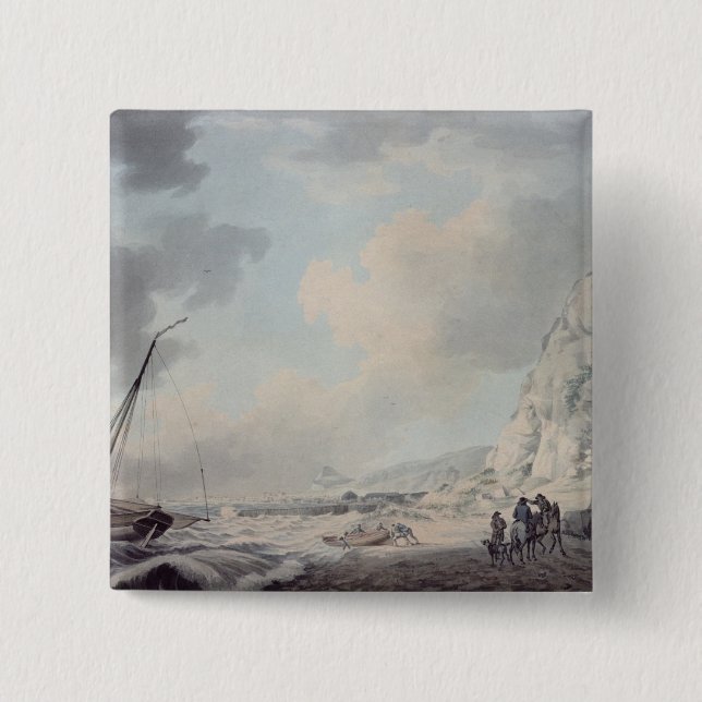 Bóton Quadrado 5.08cm Penhascos de Dôvar (Frente)