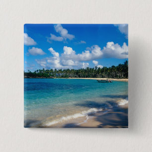 Bóton Quadrado 5.08cm Península de La Samana, República Dominicana, 2