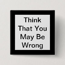 Pense Que Pode Estar Errado