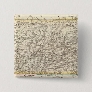 Bóton Quadrado 5.08cm Pensilvânia