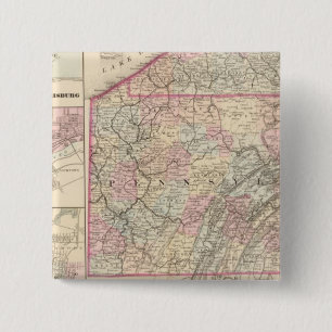 Bóton Quadrado 5.08cm Pensilvânia 4