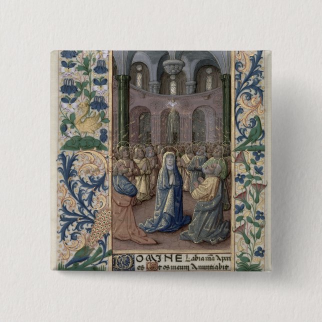 Bóton Quadrado 5.08cm Pentecost (Frente)