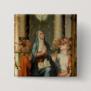 Bóton Quadrado 5.08cm Pentecost
