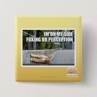 Bóton Quadrado 5.08cm Percepção de Fuxing Ur