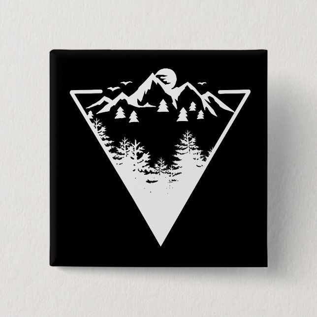 BÓTON QUADRADO 5.08CM PERDER (Frente)