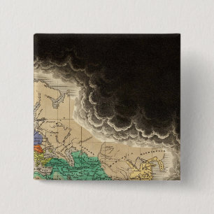 Bóton Quadrado 5.08cm Período da Primeira Cruzada 1100 AD