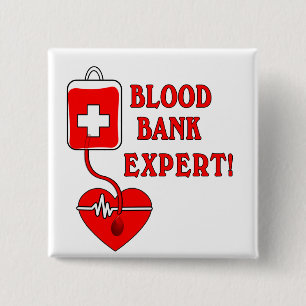 BÓTON QUADRADO 5.08CM PERITO DO BANCO DE SANGUE