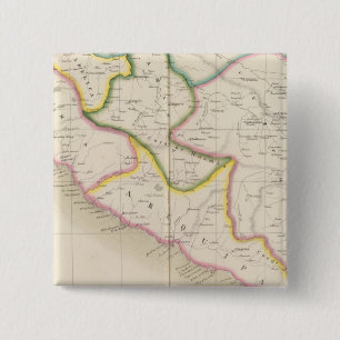 Bóton Quadrado 5.08cm Peru, América do Sul 20