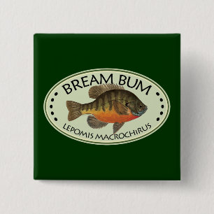 Bóton Quadrado 5.08cm Pesca de Bream