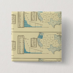 Bóton Quadrado 5.08cm Pescas