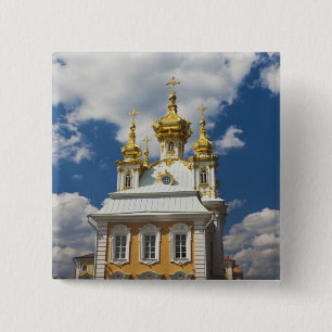 Bóton Quadrado 5.08cm Peterhof, Grande Palácio, ala da capela