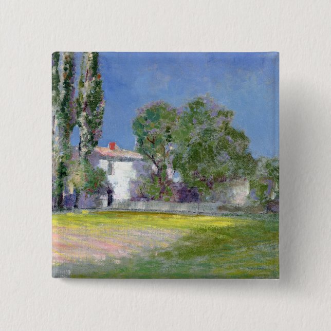 Bóton Quadrado 5.08cm Peyrlebade, 1896-97 (Frente)