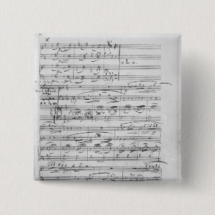 Bóton Quadrado 5.08cm Phantasiestucke, opus, para o piano
