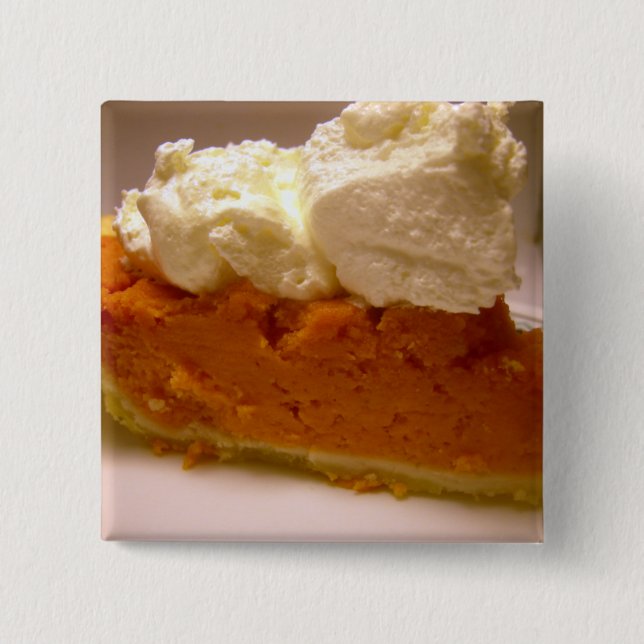 Bóton Quadrado 5.08cm Piada de batata doce ramificada (Frente)