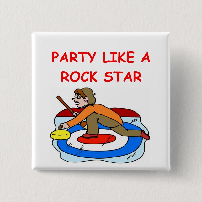 Bóton Quadrado 5.08cm piada de ondulação (Frente)