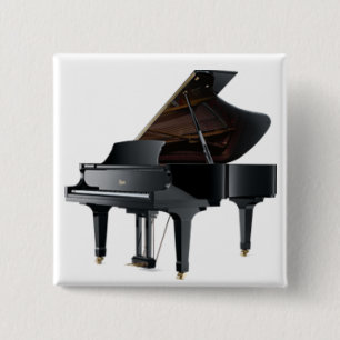 Bóton Quadrado 5.08cm piano