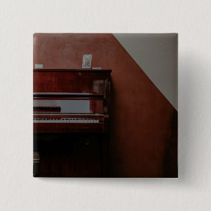 Bóton Quadrado 5.08cm Piano Incrível