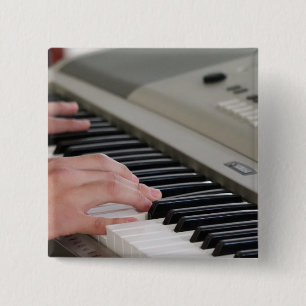 Bóton Quadrado 5.08cm Piano legal