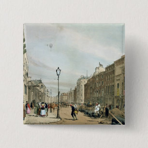 Bóton Quadrado 5.08cm Piccadilly do canto da rua bond velha, para