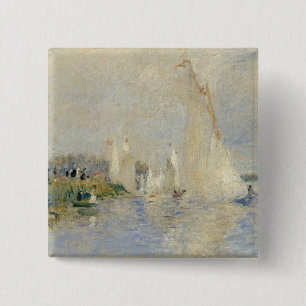 Bóton Quadrado 5.08cm Pierre A Renoir Regatta na Argentina