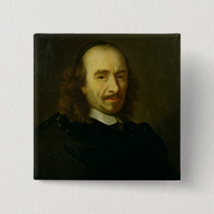 Bóton Quadrado 5.08cm Pierre de Corneille 1647