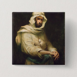 Bóton Quadrado 5.08cm Pierre Savorgnan de Brazza 1886