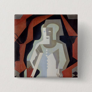 Bóton Quadrado 5.08cm Pierrot, 1919