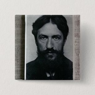 Bóton Quadrado 5.08cm Piet Mondrian (1872-1944), c.1910 (foto de b/w)