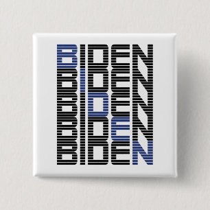 Bóton Quadrado 5.08cm Pilhas de texto IDÊNTICAS