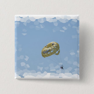 Bóton Quadrado 5.08cm Pin de Parasail