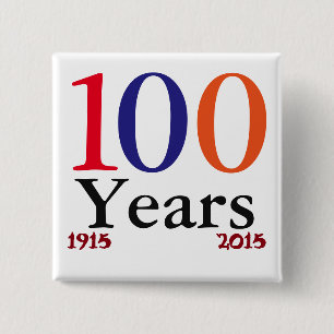 Bóton Quadrado 5.08cm Pin do Genocídio Armênio