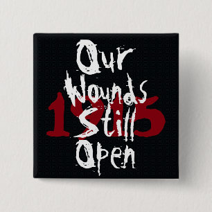 Bóton Quadrado 5.08cm Pin do Genocídio Armênio