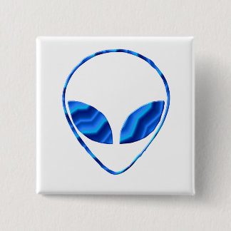 Bóton Quadrado 5.08cm Pin estrangeiro do quadrado de Roswell