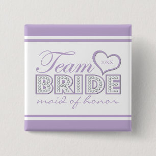 Bóton Quadrado 5.08cm PIN MADRINHA DE CASAMENTO Guarda