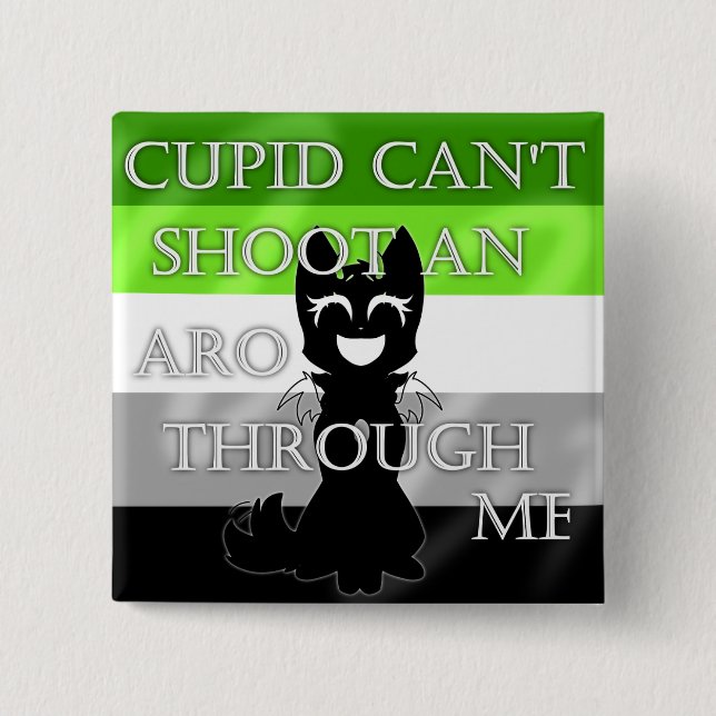 Bóton Quadrado 5.08cm Pino de Aro Híbrido (Frente)