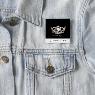 Bóton Quadrado 5.08cm Pino de Botão Personalizado do Diretor de Senhoras