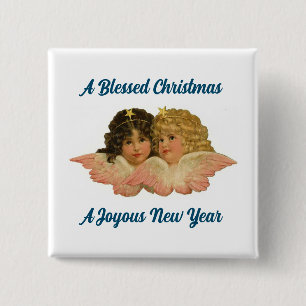 Bóton Quadrado 5.08cm Pino do Botão Ângulos de Vintagem bonito