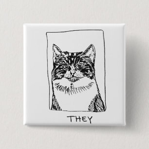 Bóton Quadrado 5.08cm Pino do Pronoun