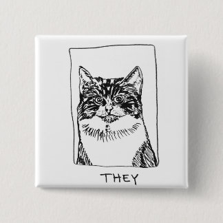 Bóton Quadrado 5.08cm Pino do Pronoun