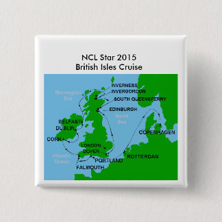 Bóton Quadrado 5.08cm pino quadrado