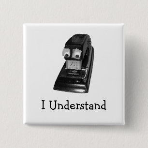 Bóton Quadrado 5.08cm Pino StaplerGuy