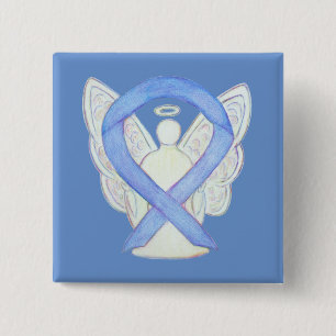 Bóton Quadrado 5.08cm Pinos de Arte Personalizados da Faixa de Sensibili