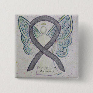 Bóton Quadrado 5.08cm Pinos personalizados do Angel para conhecimento es