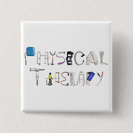 Bóton Quadrado 5.08cm Pinta no trabalho