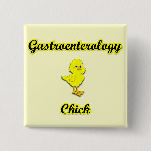 Bóton Quadrado 5.08cm Pintinho de gastroenterologia