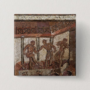 Bóton Quadrado 5.08cm Pisando uvas, de Santo-Romano-en-Galão