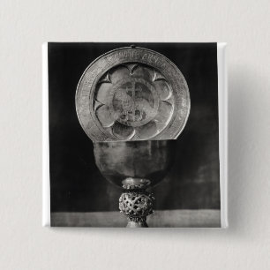 Bóton Quadrado 5.08cm Placa do cálice e do Eucaristia